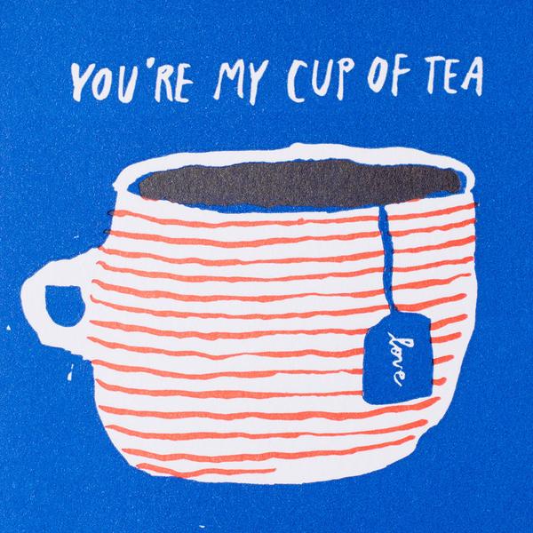 Egg Press Card Cup of Tea - Image 2