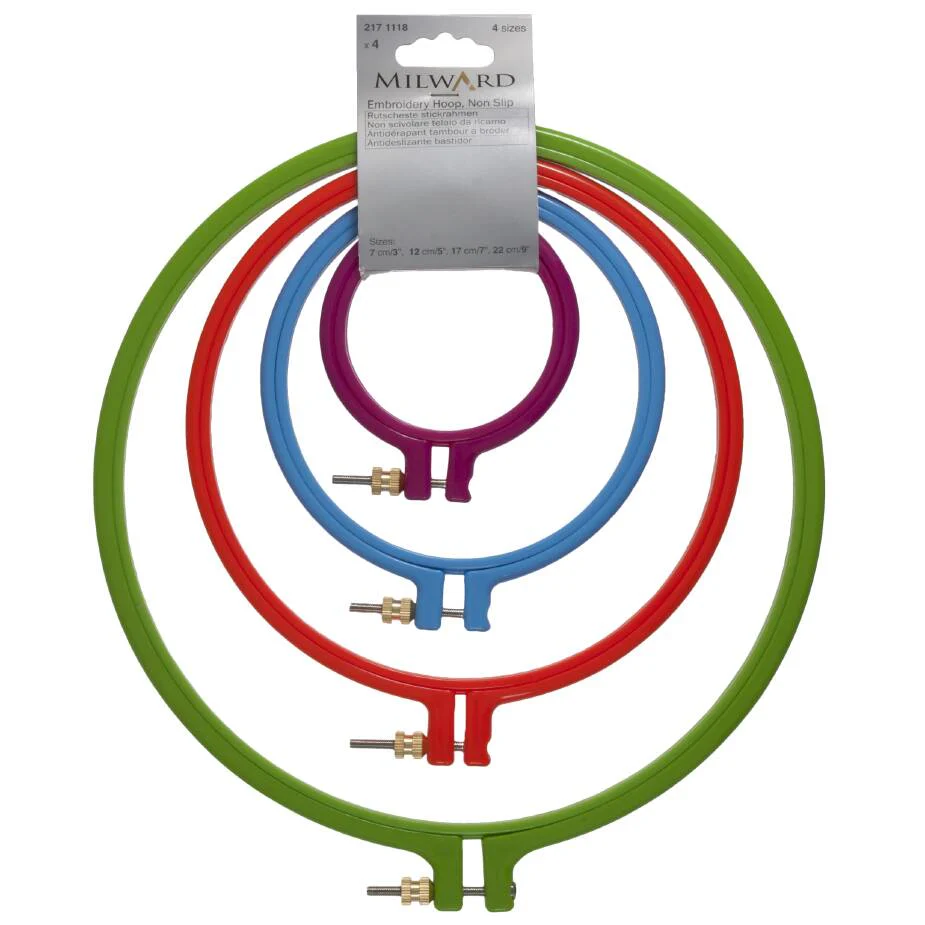 Embroidery Hoops Set Non-Slip