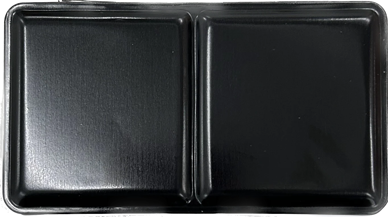 Empty w/col Tin holds 12 1/2 pans (pocket) - Image 2