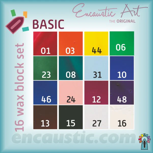 Encaustic Art - Basic Selection of Wax Blocks - Image 2
