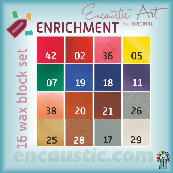 Encaustic Art - Enrichment Selection Wax Blocks - Image 2