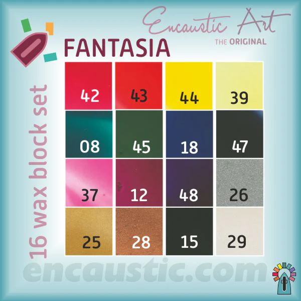 Encaustic Art - Fantasia Selection of Wax Blocks - Image 2