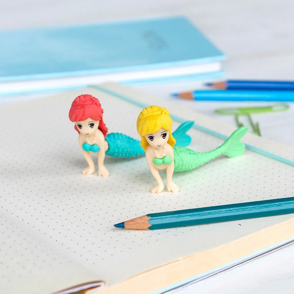 Erasers (set of 2) - Mermaid - Image 2