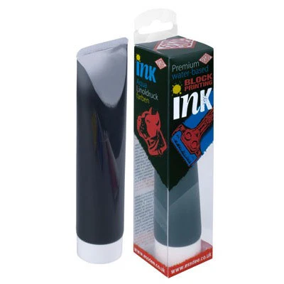 Essdee Premium Water-based Block Printing Ink Black 100ml