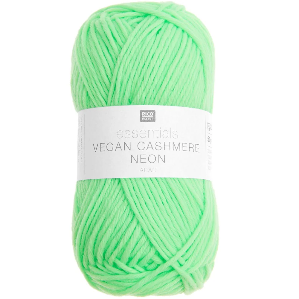Essentials Vegan Cashmere Neon Aran - Image 3