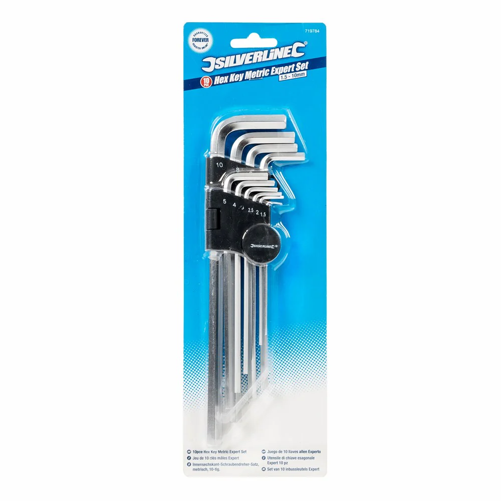 Expert Hex Key Metric Set 10pce 1.5 - 10mm - Image 3