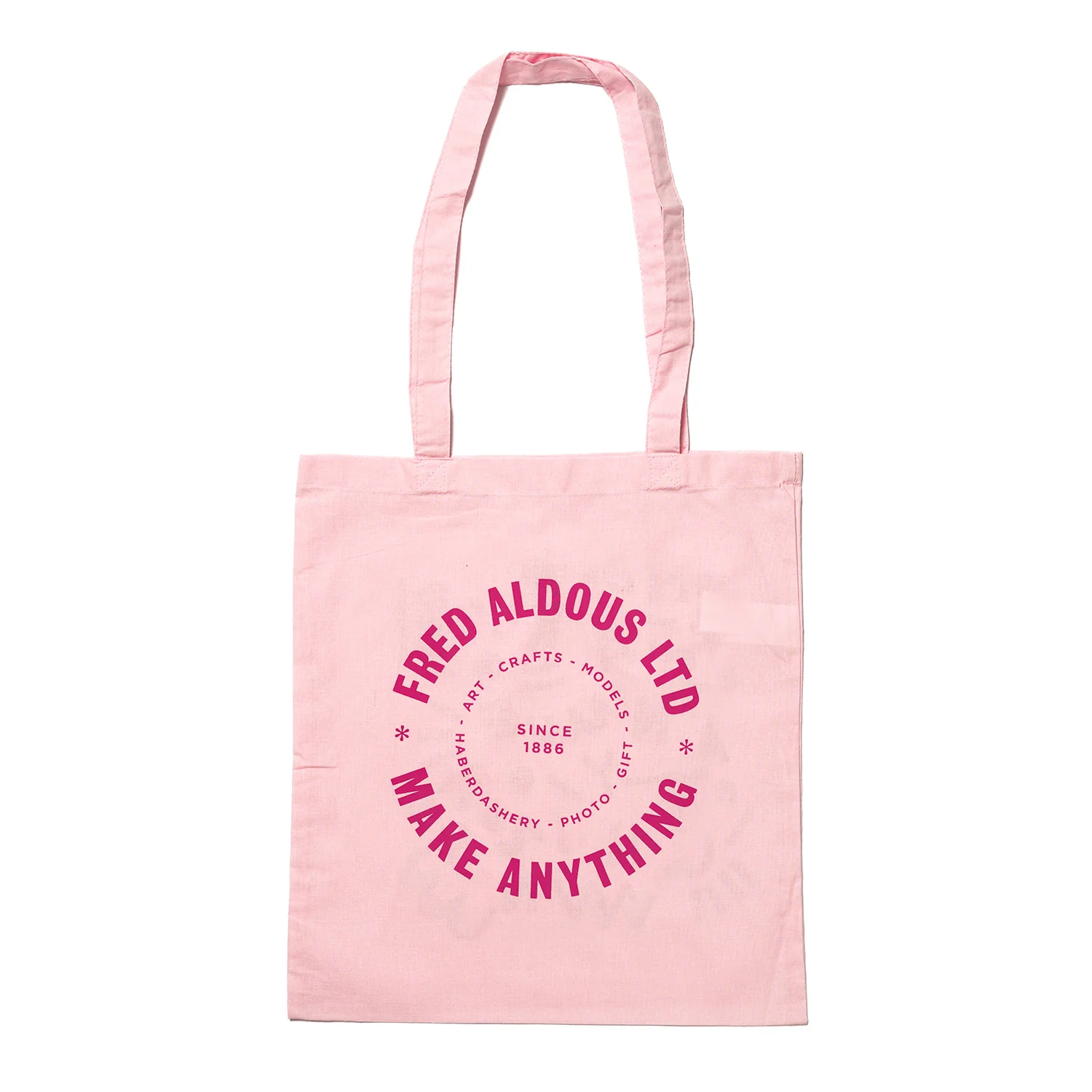 FA X Caroline Dowsett Screen Printed Tote Bag - Pink - Image 3