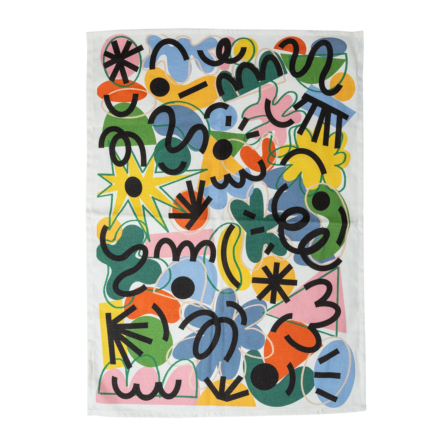 FA X Caroline Dowsett Tea Towel Party