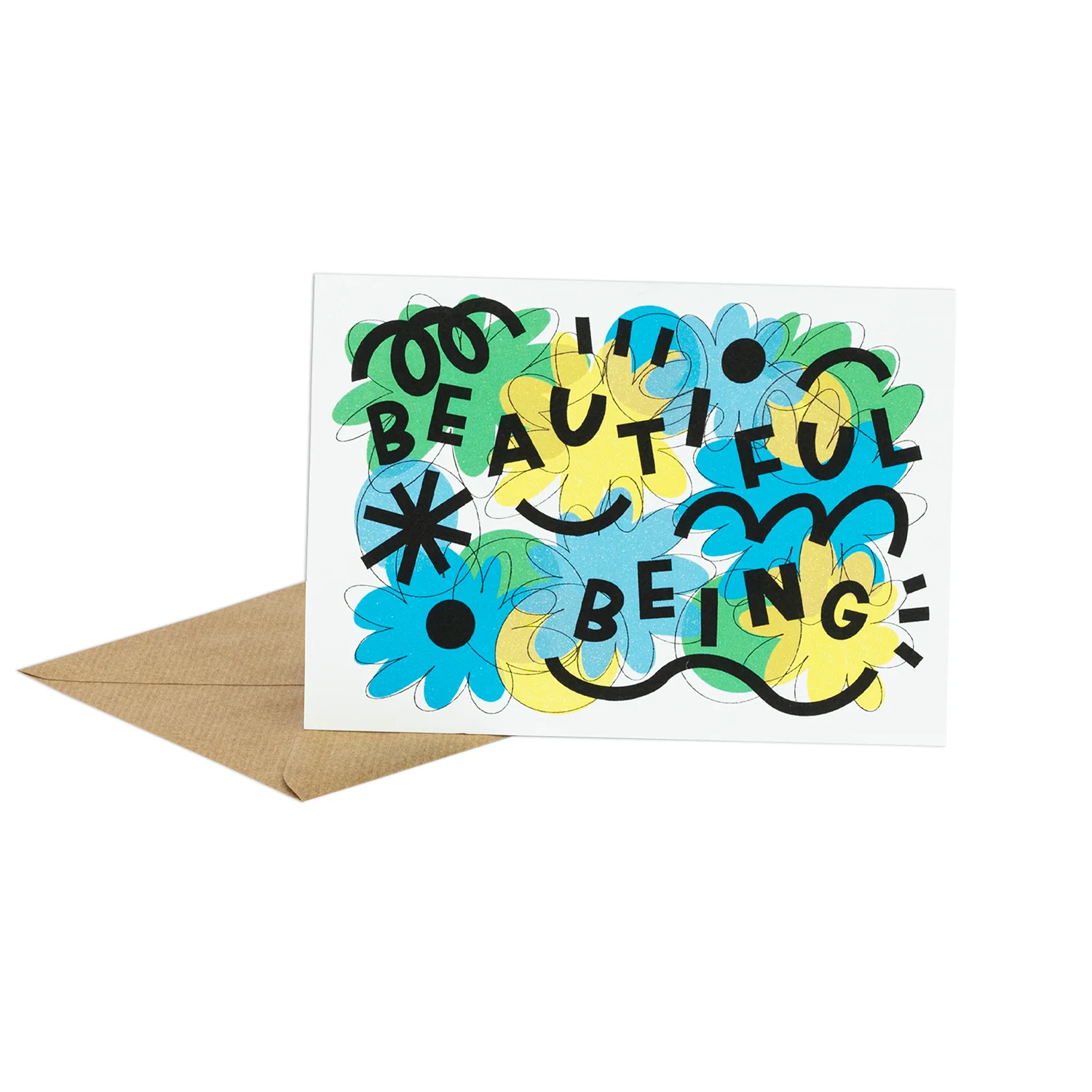 FA X CD Greetings Card - Beautiful Being - Image 2