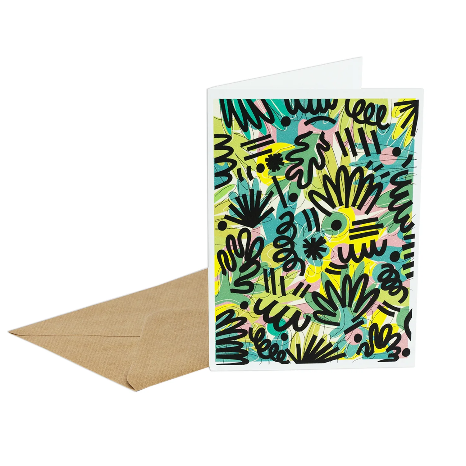 FA X CD Greetings Card - Jungle - Image 2
