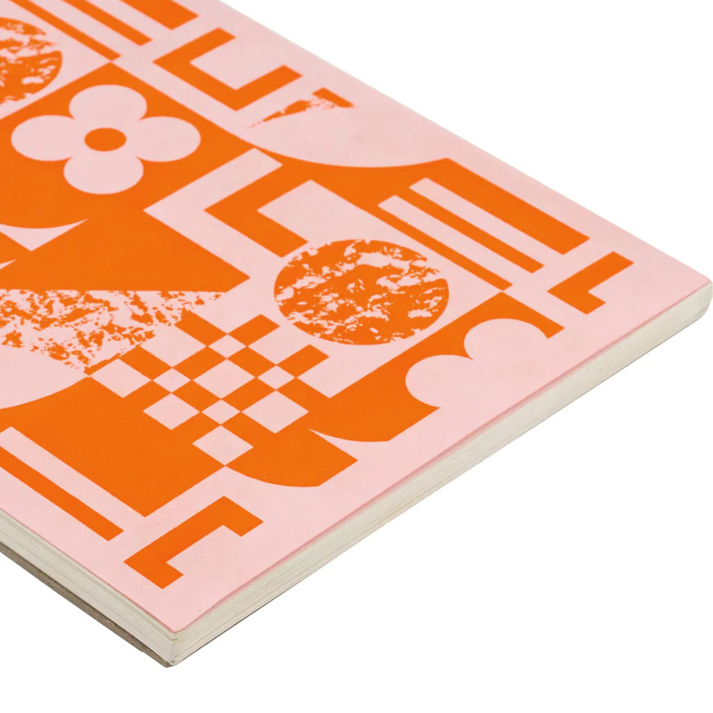 FA X EV Hardaker Orange & Pink Coil Bound A5 Sketchbook - Image 2