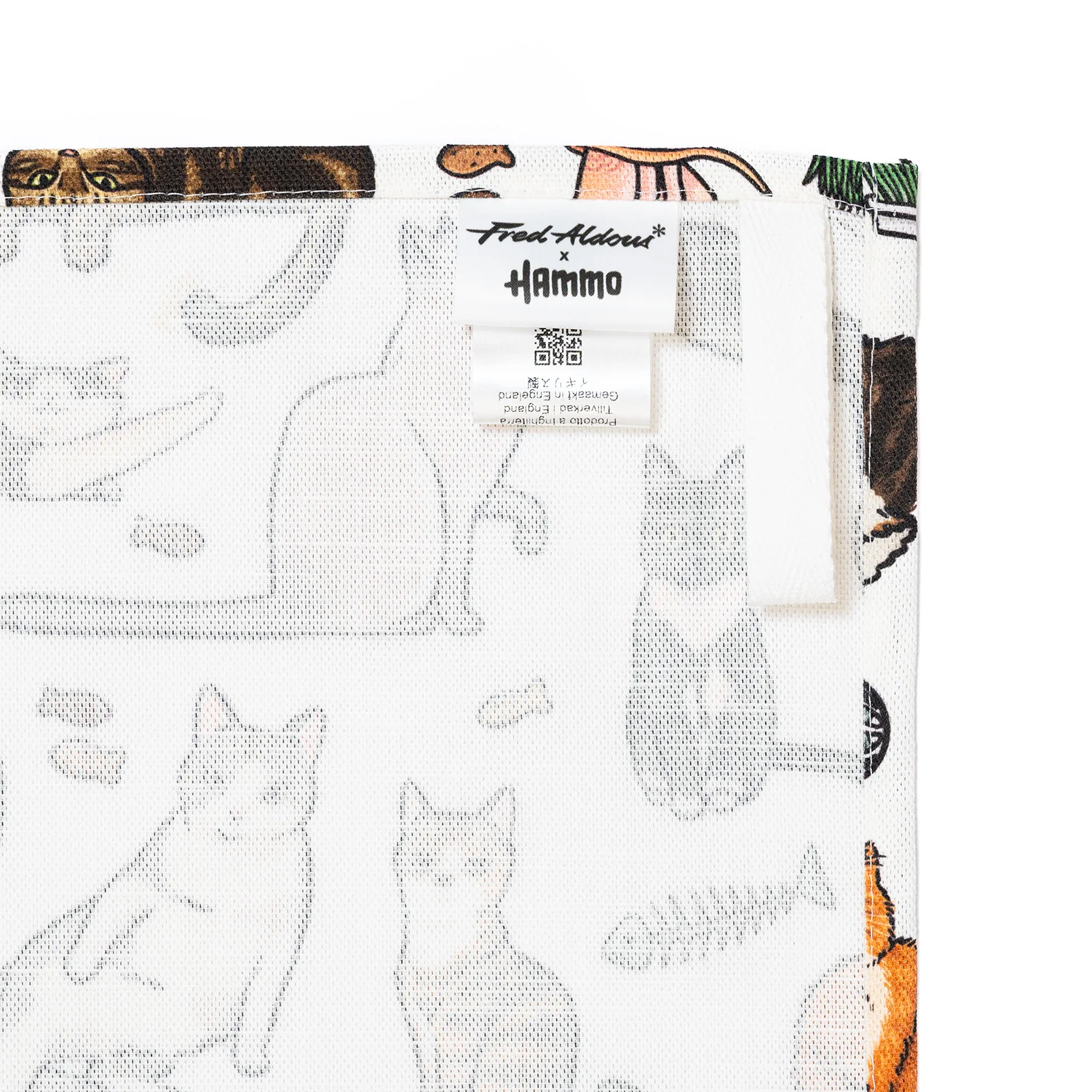 FA X HAMMO Cat Tea Towel - Image 2