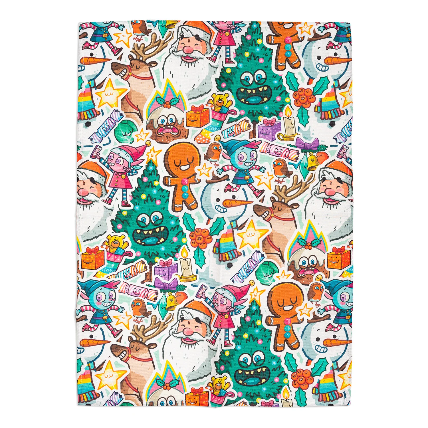 FA X HAMMO Xmas Tea Towel
