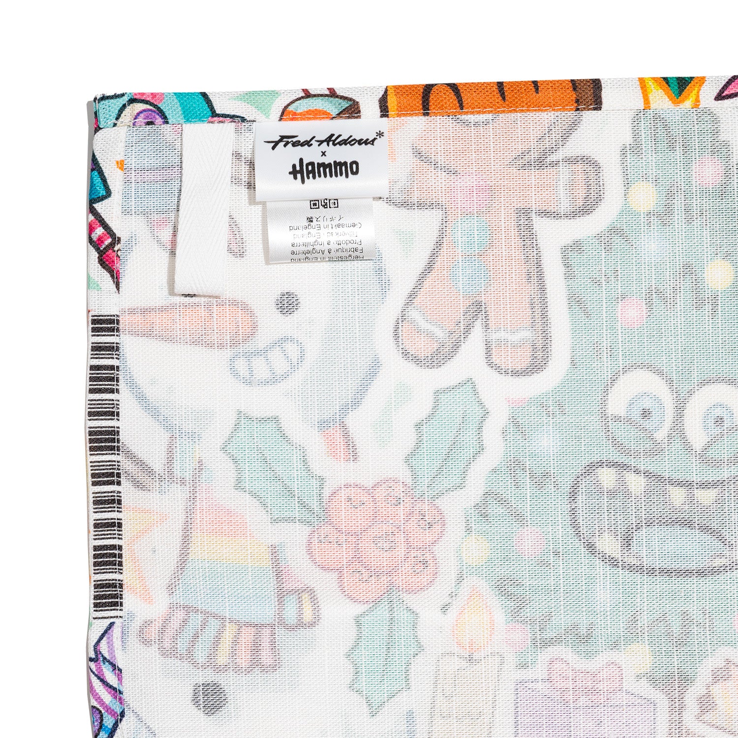 FA X HAMMO Xmas Tea Towel - Image 2