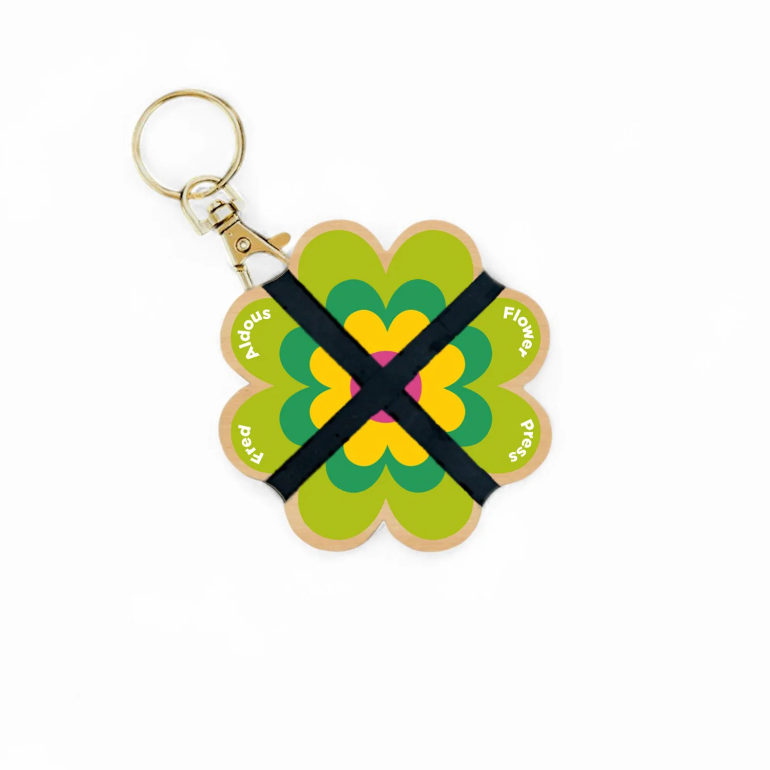 FA X SW Keyring Flower Press - Image 3