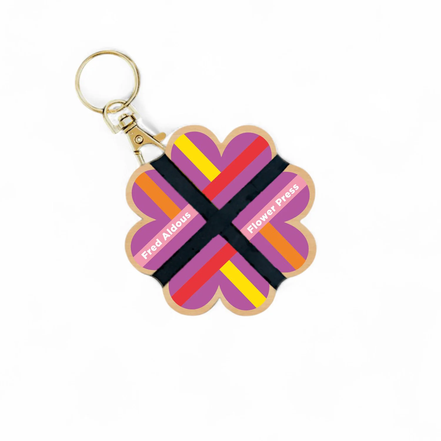 FA X SW Keyring Flower Press - Image 4