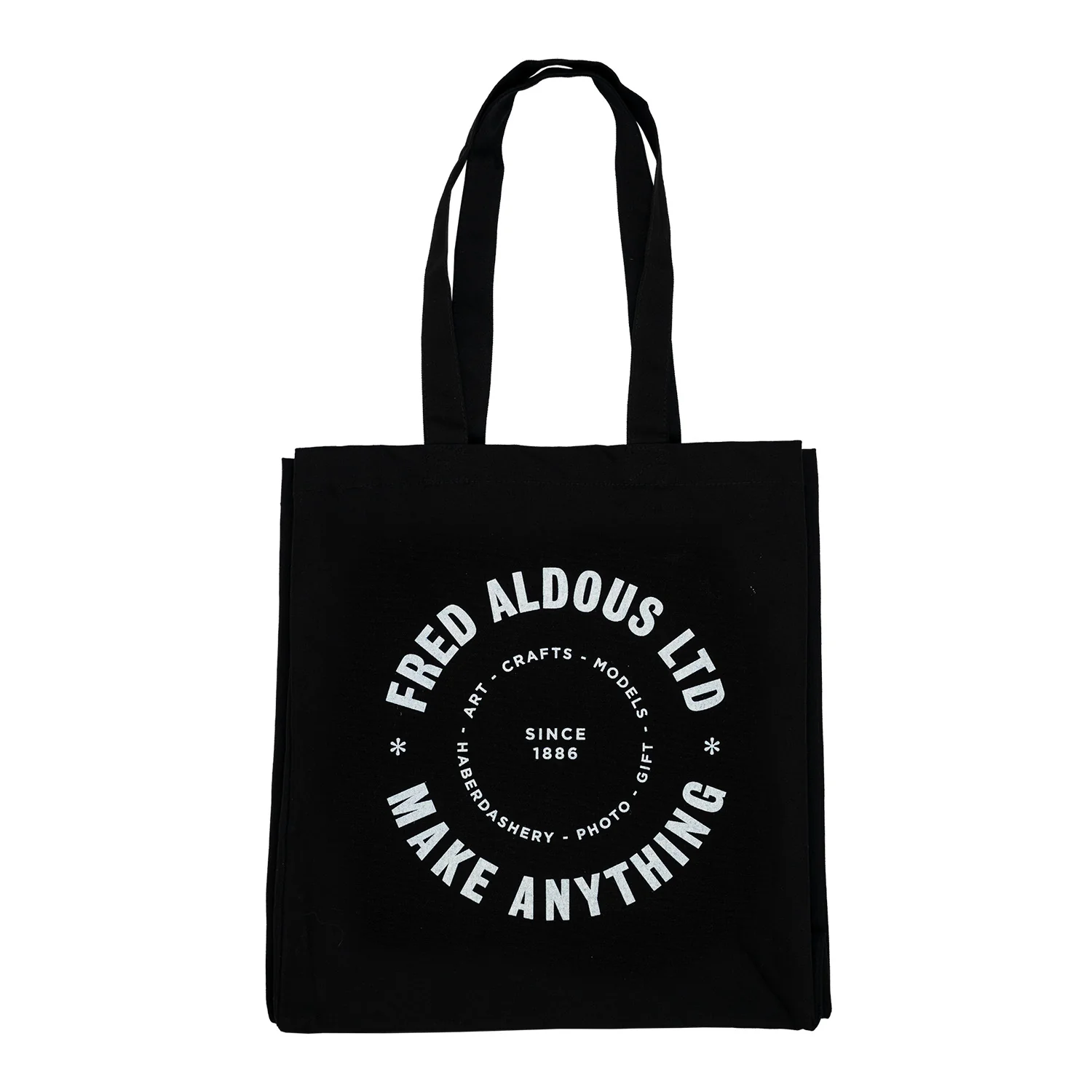 FA X Tara Collette Screen Printed Black Tote Bag - Take Time Off - Image 2