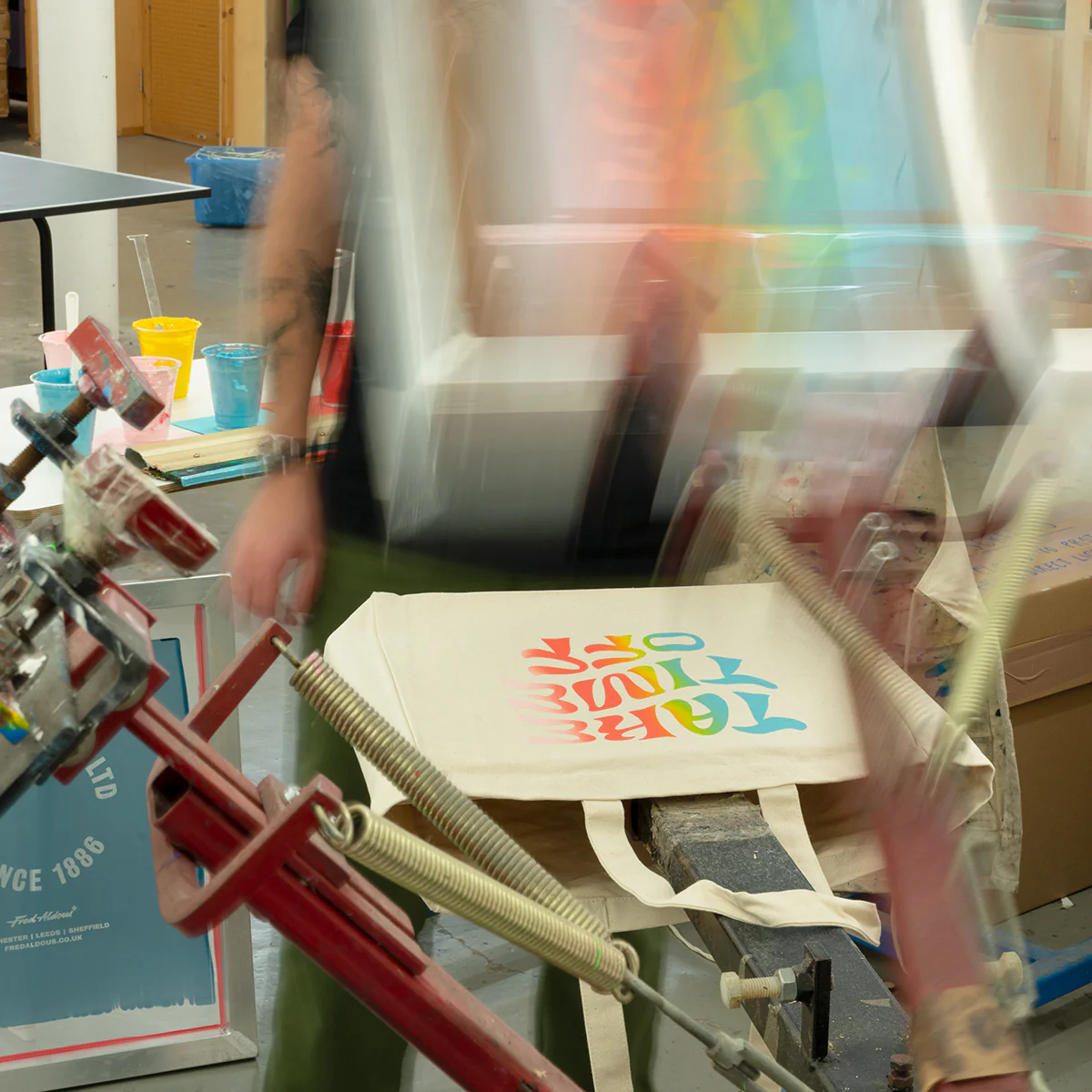 FA X Tara Collette Screen Printed Tote Bag - Show Up Daily - Image 3