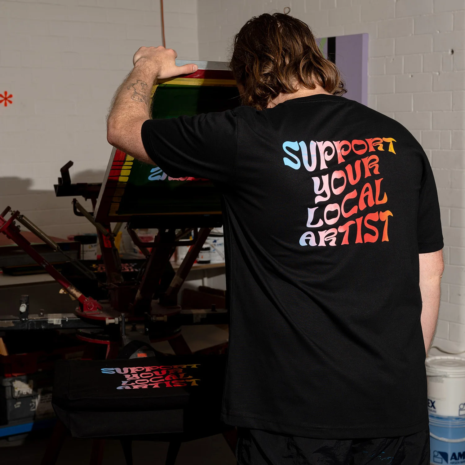 FA X Tara Collette T-Shirt - Support Your Local Artist - Image 2
