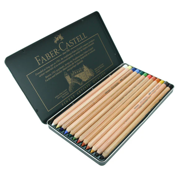 Faber Castell 12 Pastel Pencils "Pitt"