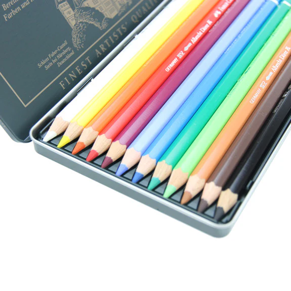 Faber Castell 12 Watercolour Pencils "Albrecht Duerer" - Image 2