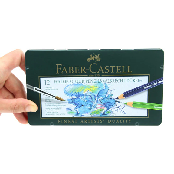 Faber Castell 12 Watercolour Pencils "Albrecht Duerer" - Image 3
