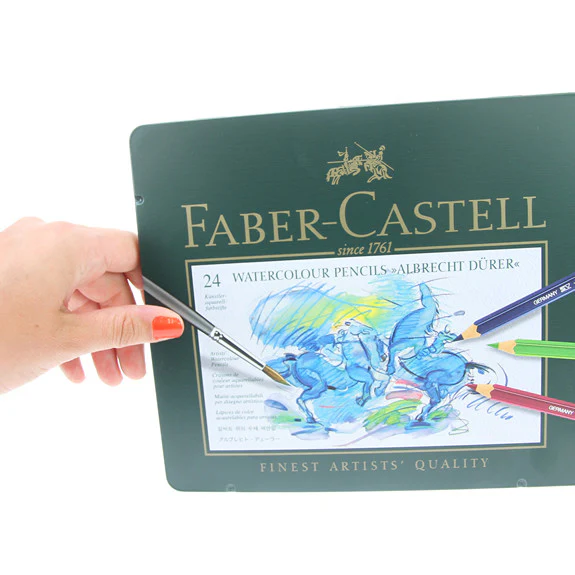 Faber Castell 24 Watercolour Pencils "Albrecht Duerer" - Image 2