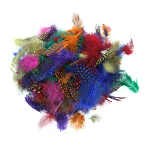 Feathers Small Spot Plume 7g