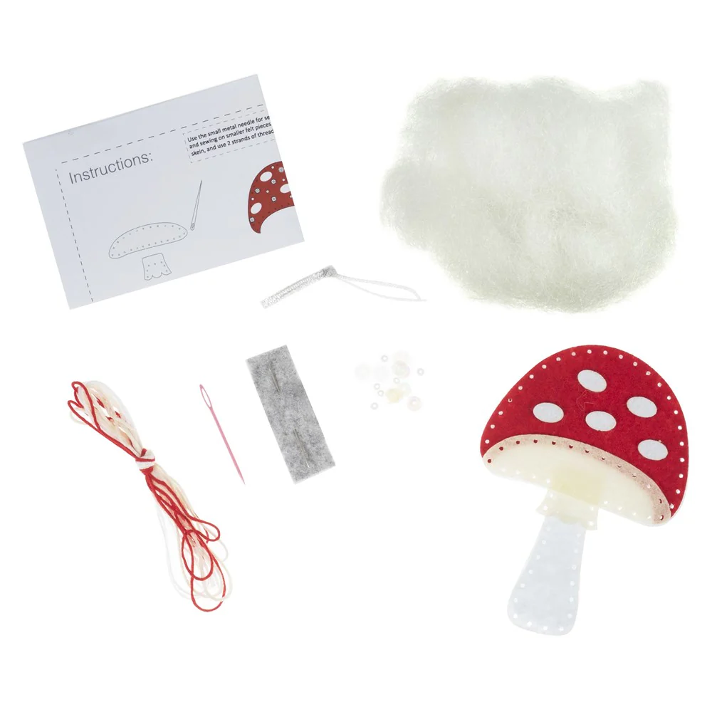 Felt Decoration Kit - Toadstool - Image 3