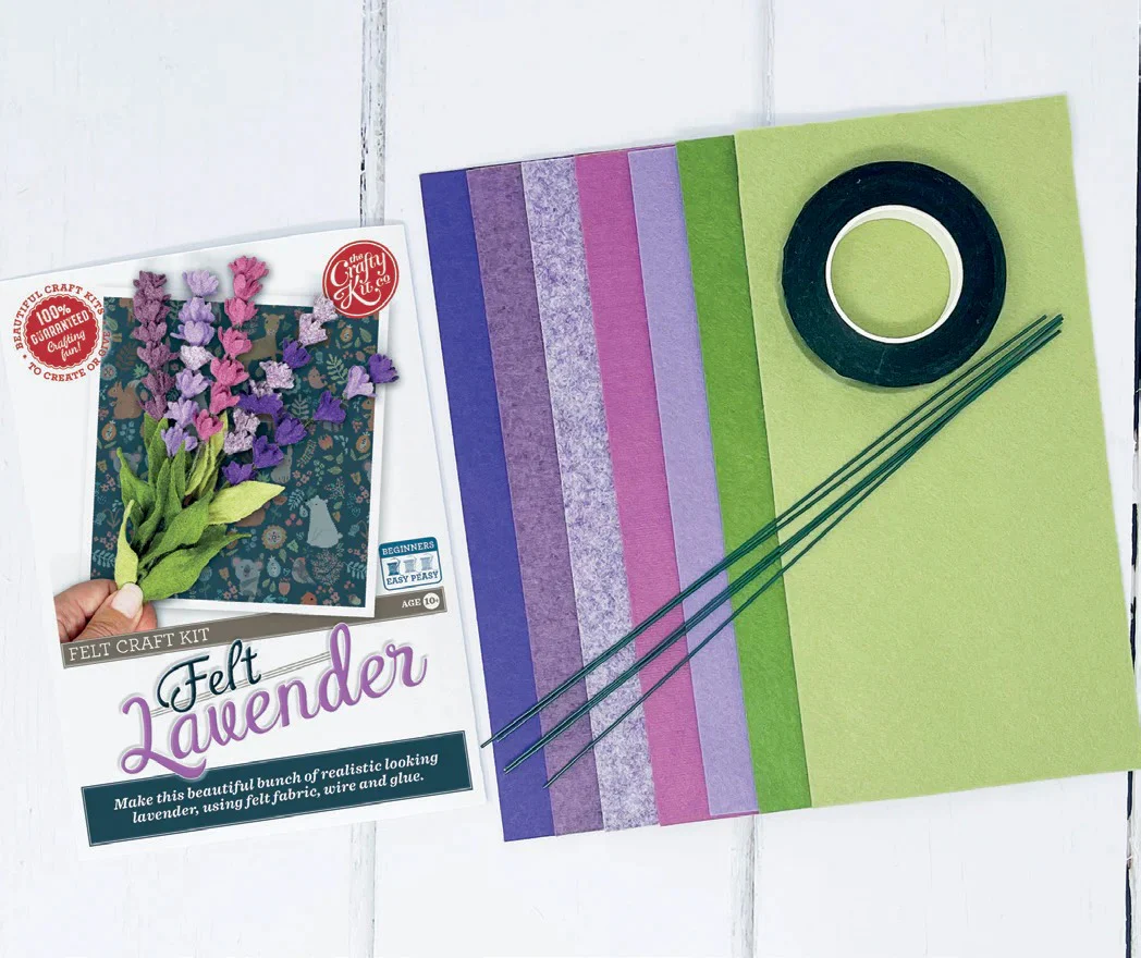 Felt Lavender Craft Kit - Image 3