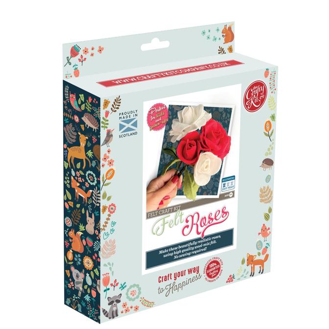 Felt Roses Craft Kit