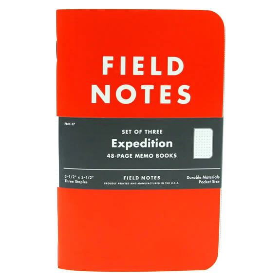 FIELD NOTES Expedition 3-Pack Memo Books Dot-Graph - Image 3