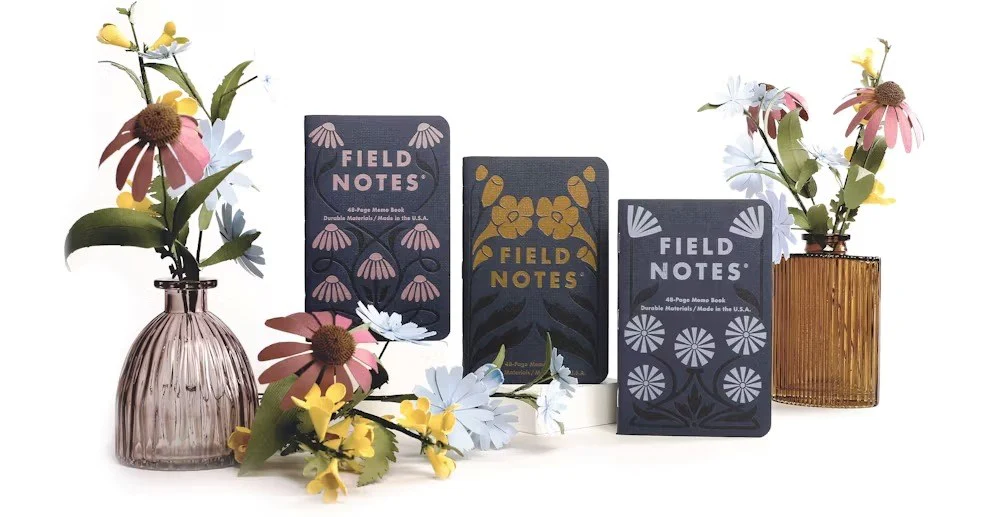 FIELD NOTES Fall Flowers  3-Pack Memo Books Lined - Image 2