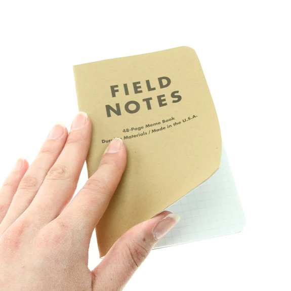 FIELD NOTES Original Kraft 3-Pack Memo Books Dot-Graph - Image 2