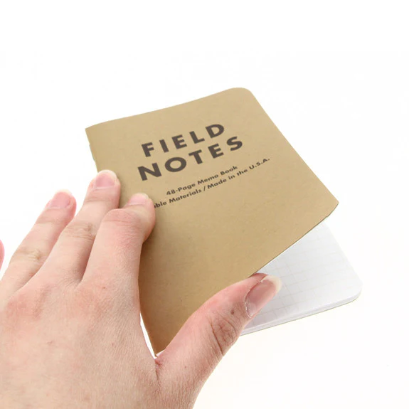 FIELD NOTES Original Kraft 3-Pack Memo Books Mixed - Image 2