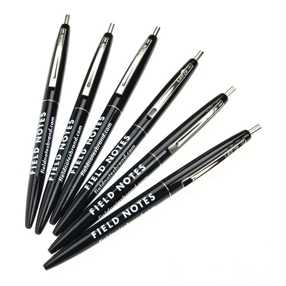FIELD NOTES Clic Pen 6-Pack Black - Image 2