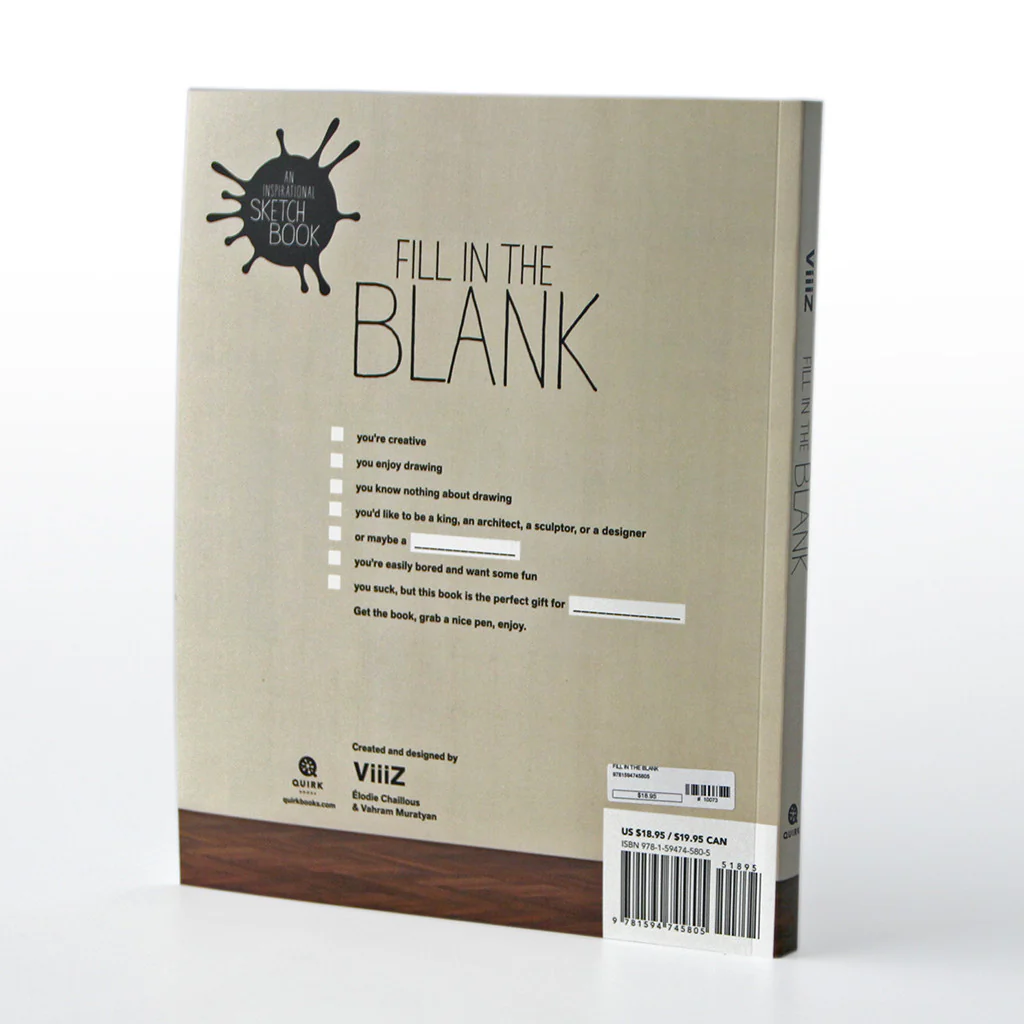 Fill The Blank Sketchbook - Image 2