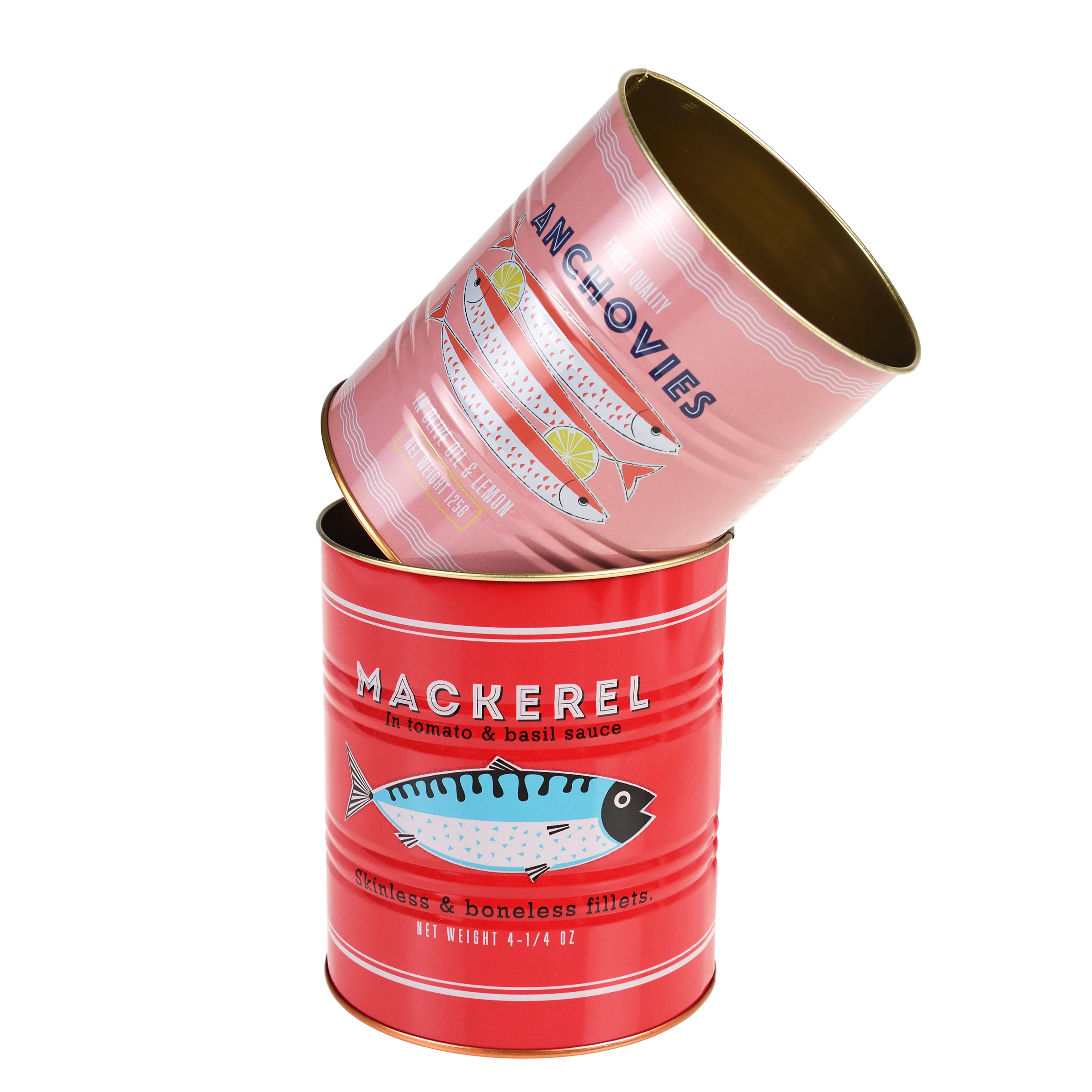 Fish Storage Tins (Set Of 2) - Image 2