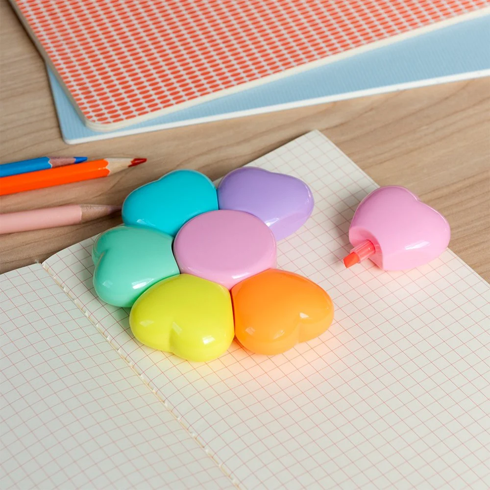 Flower shaped highlighter set - Flower Power - Image 2