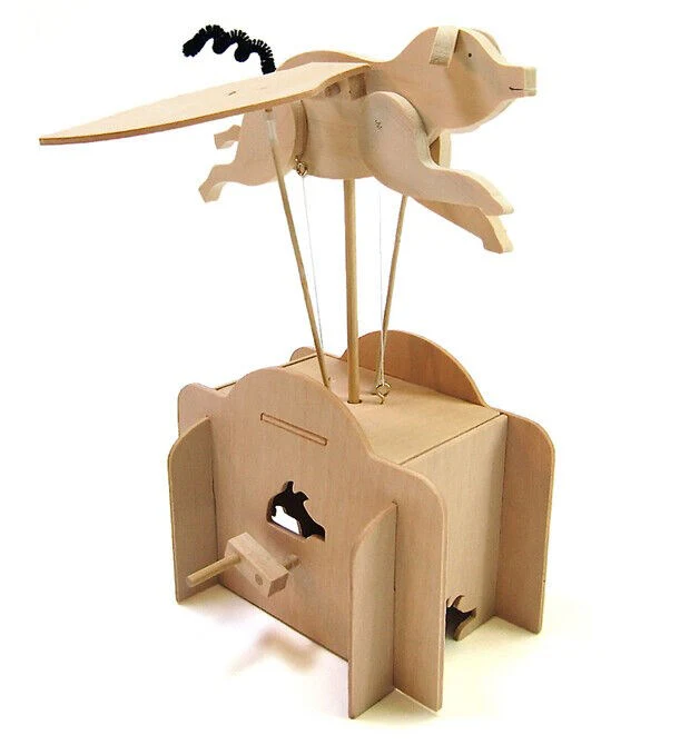 Flying Pig Wooden Kit - Image 2