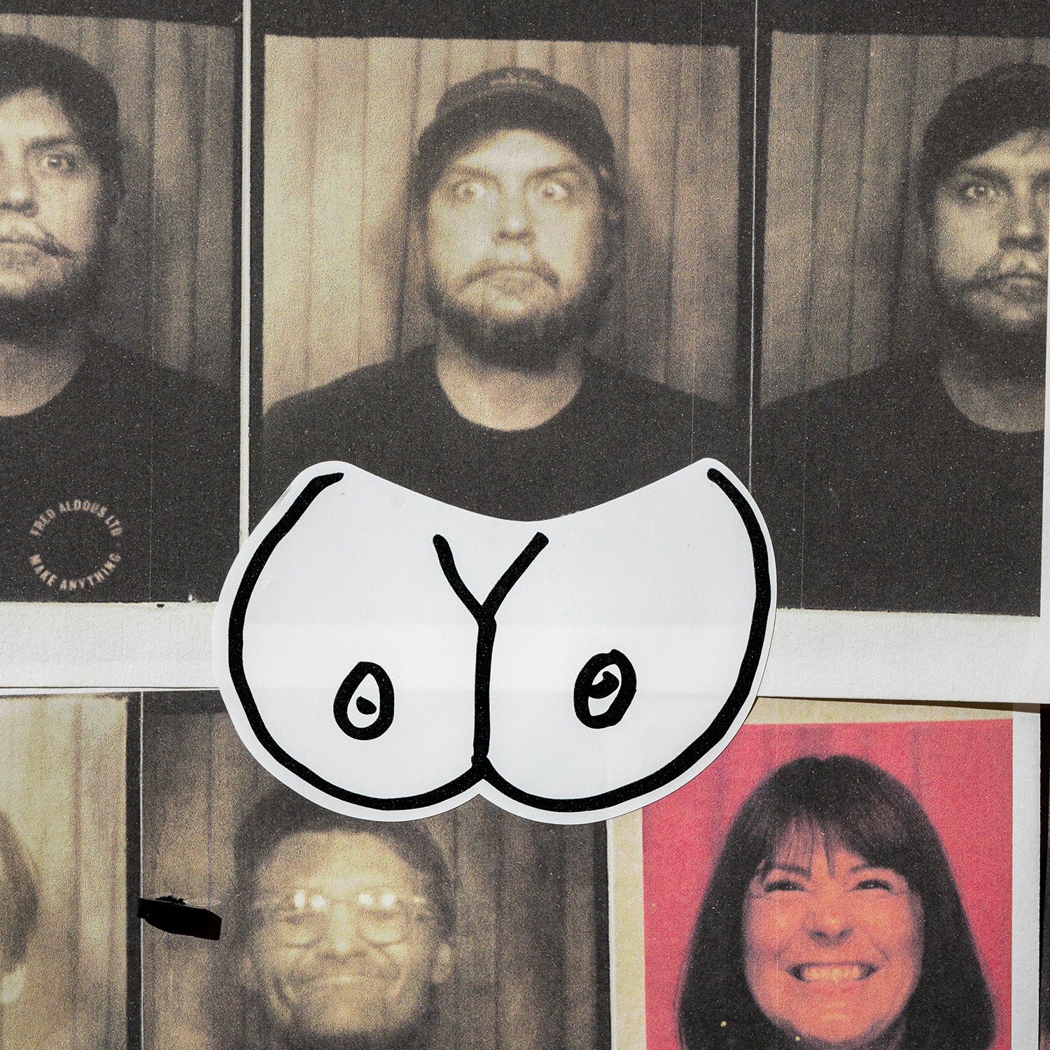 Fred Aldous Boobies Sticker Pack - Image 2
