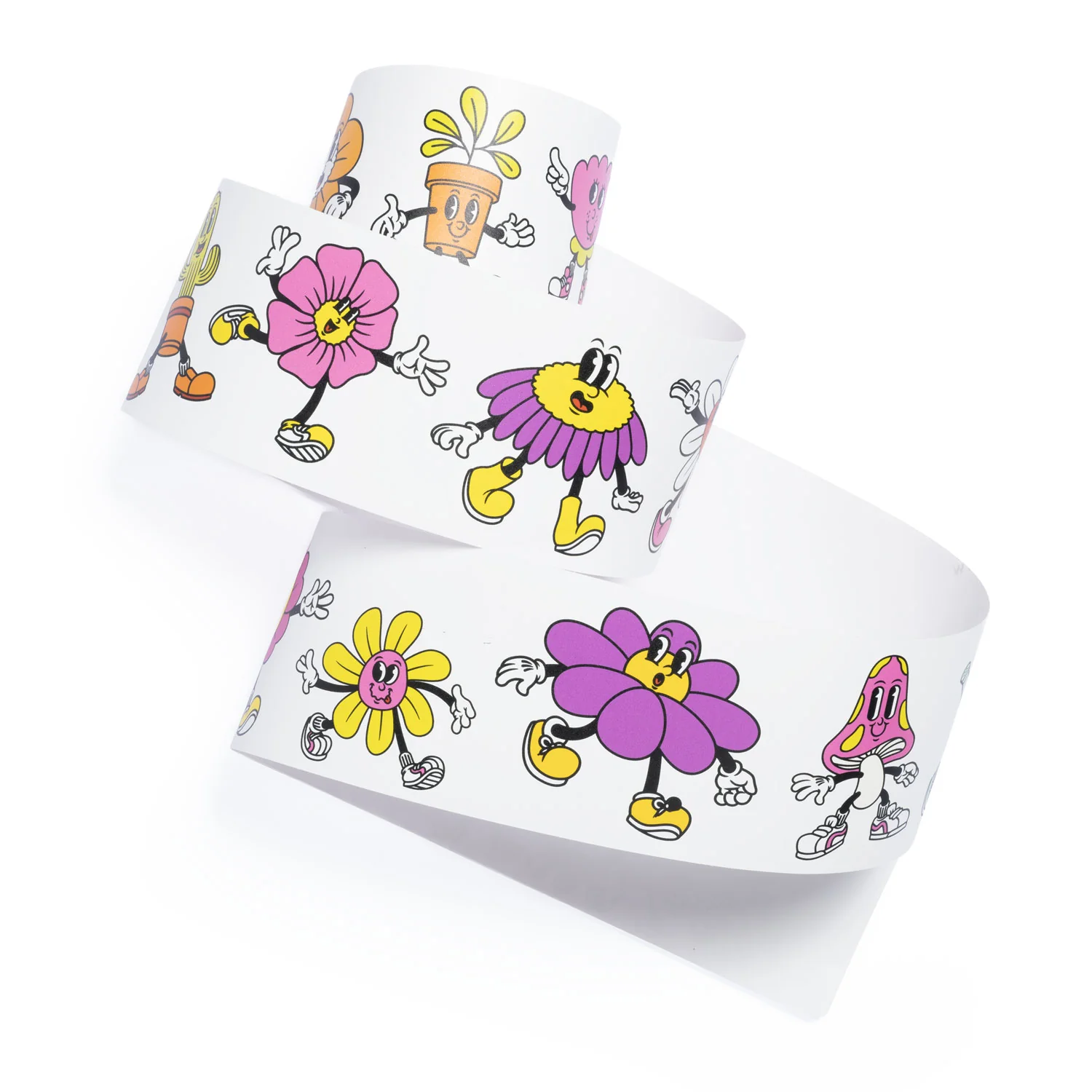 Fred Aldous Cartoon Flowers Sticker Pack - Image 2