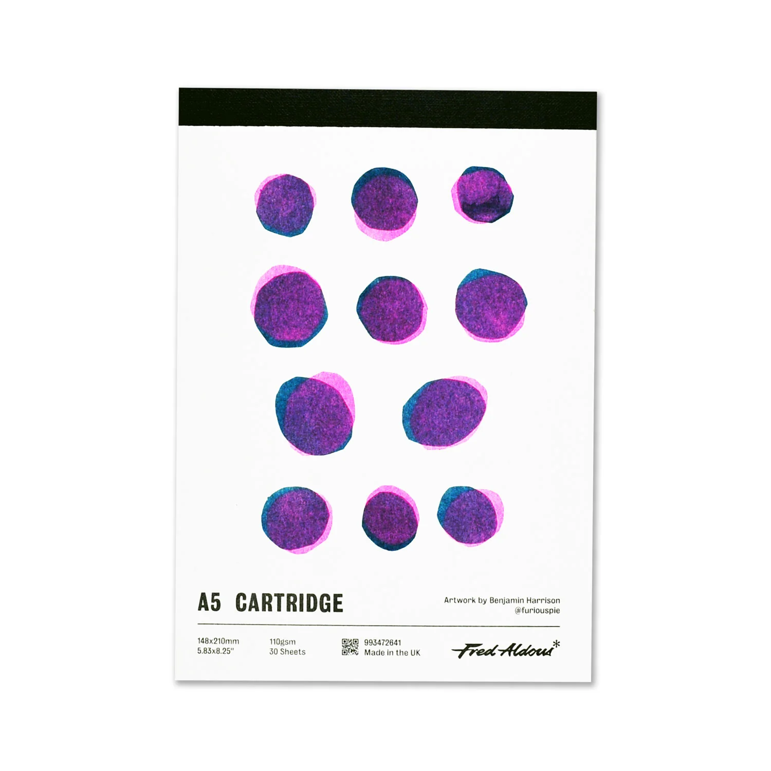 Fred Aldous Cartridge Pad A5 110gsm
