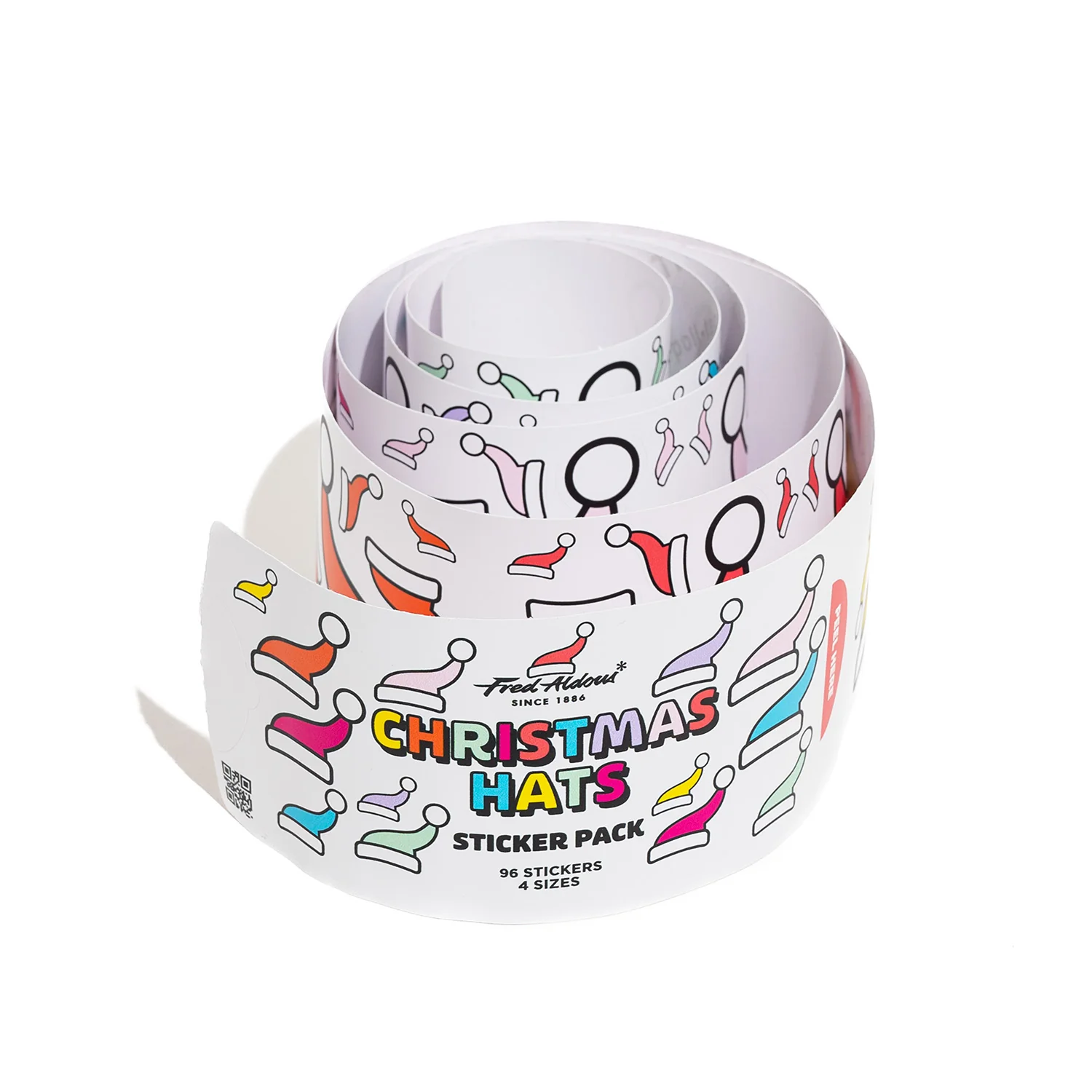 Fred Aldous Christmas Hats Sticker Pack - Image 3