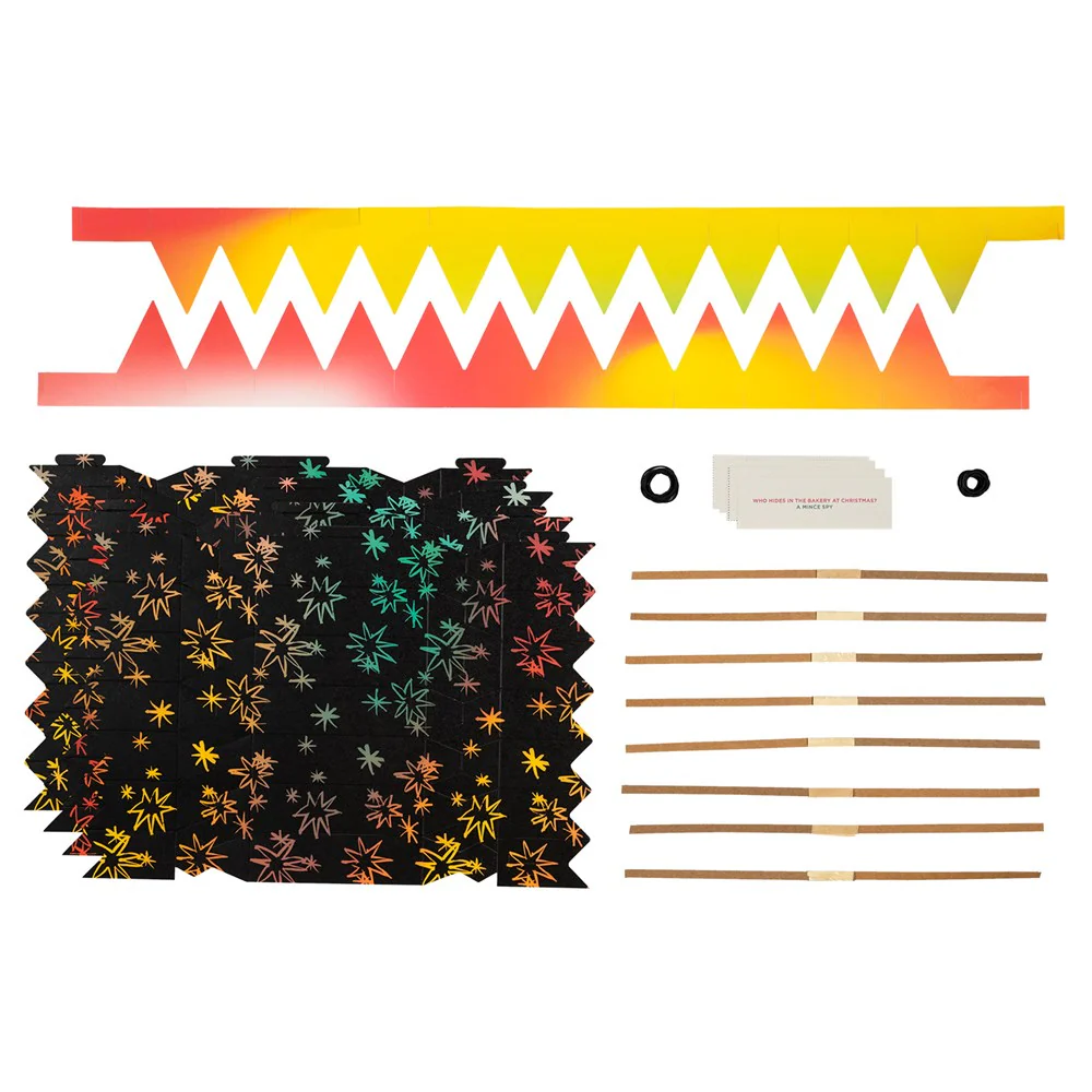 Fred Aldous Cracker Kit - Tara Collette Black Gradient Stars - Image 3
