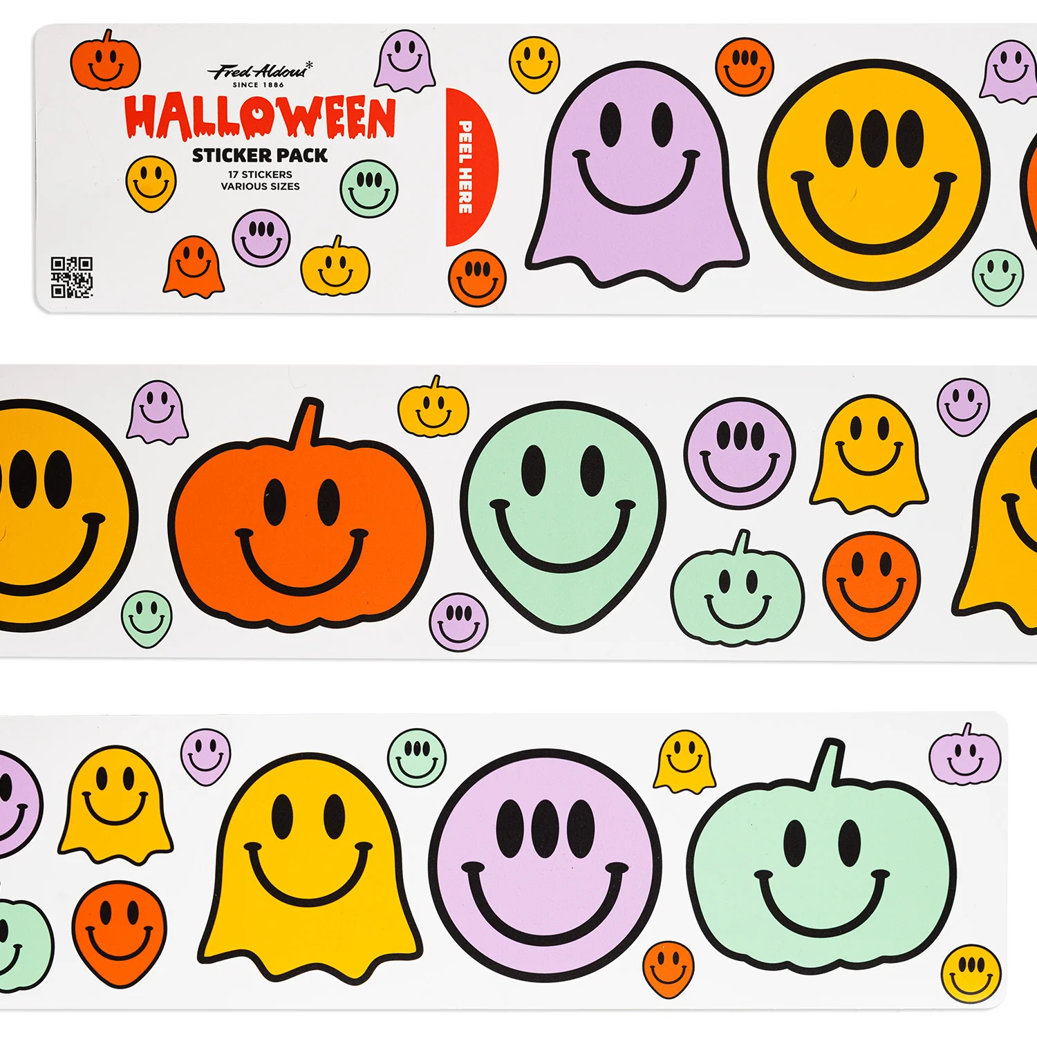 Fred Aldous Halloween Sticker Pack Medium - Image 3