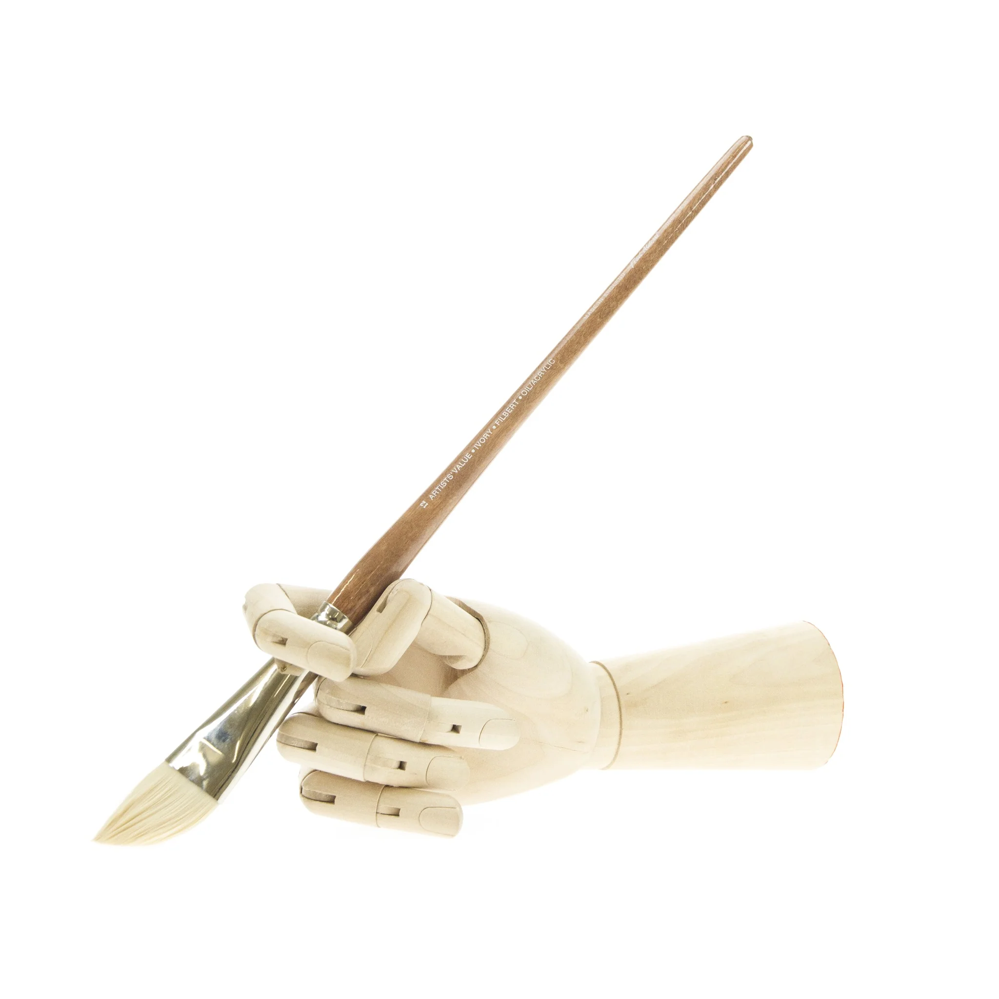 Fred Aldous Brush: Value Ivory - Filbert - Image 5