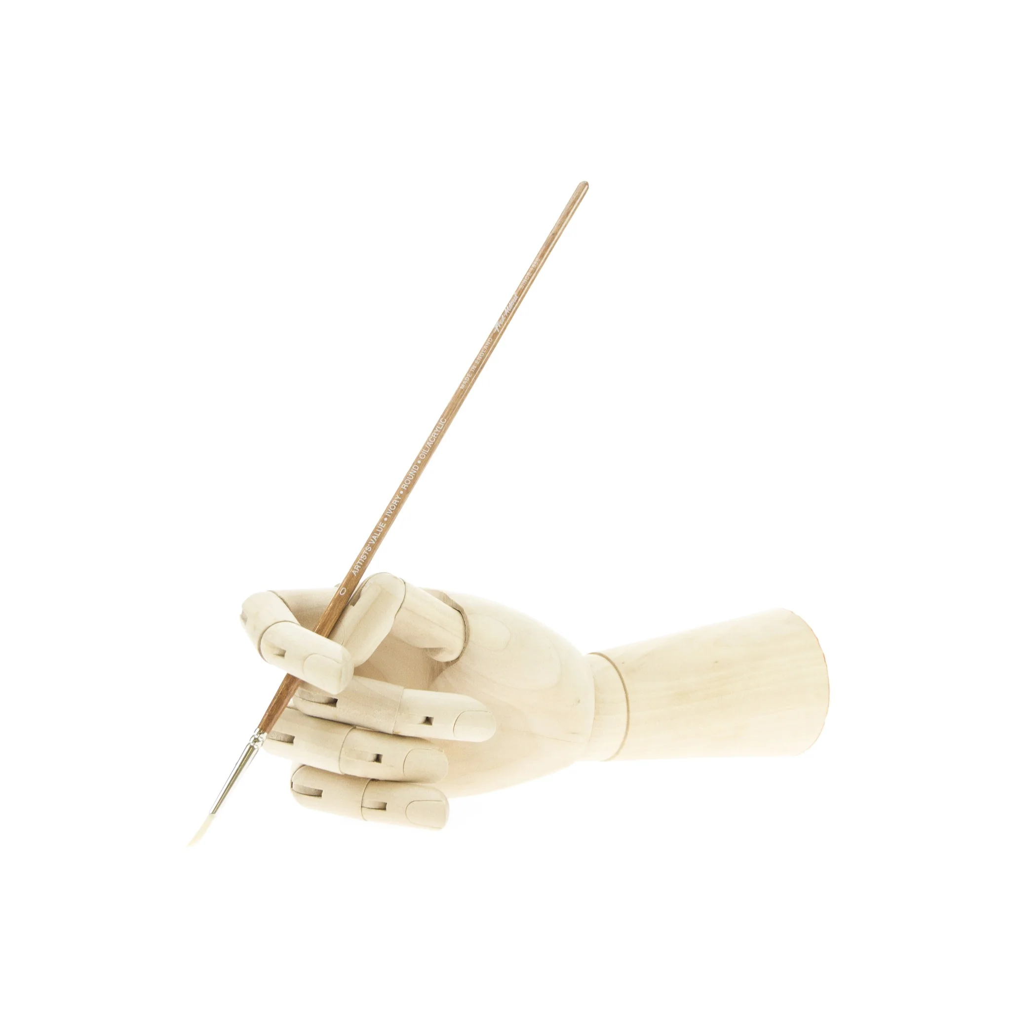 Fred Aldous Brush: Value Ivory - Round - Image 2