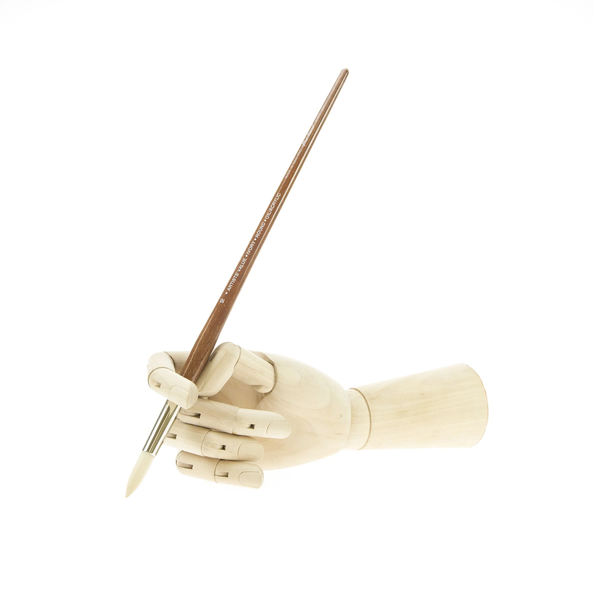 Fred Aldous Brush: Value Ivory - Round - Image 5