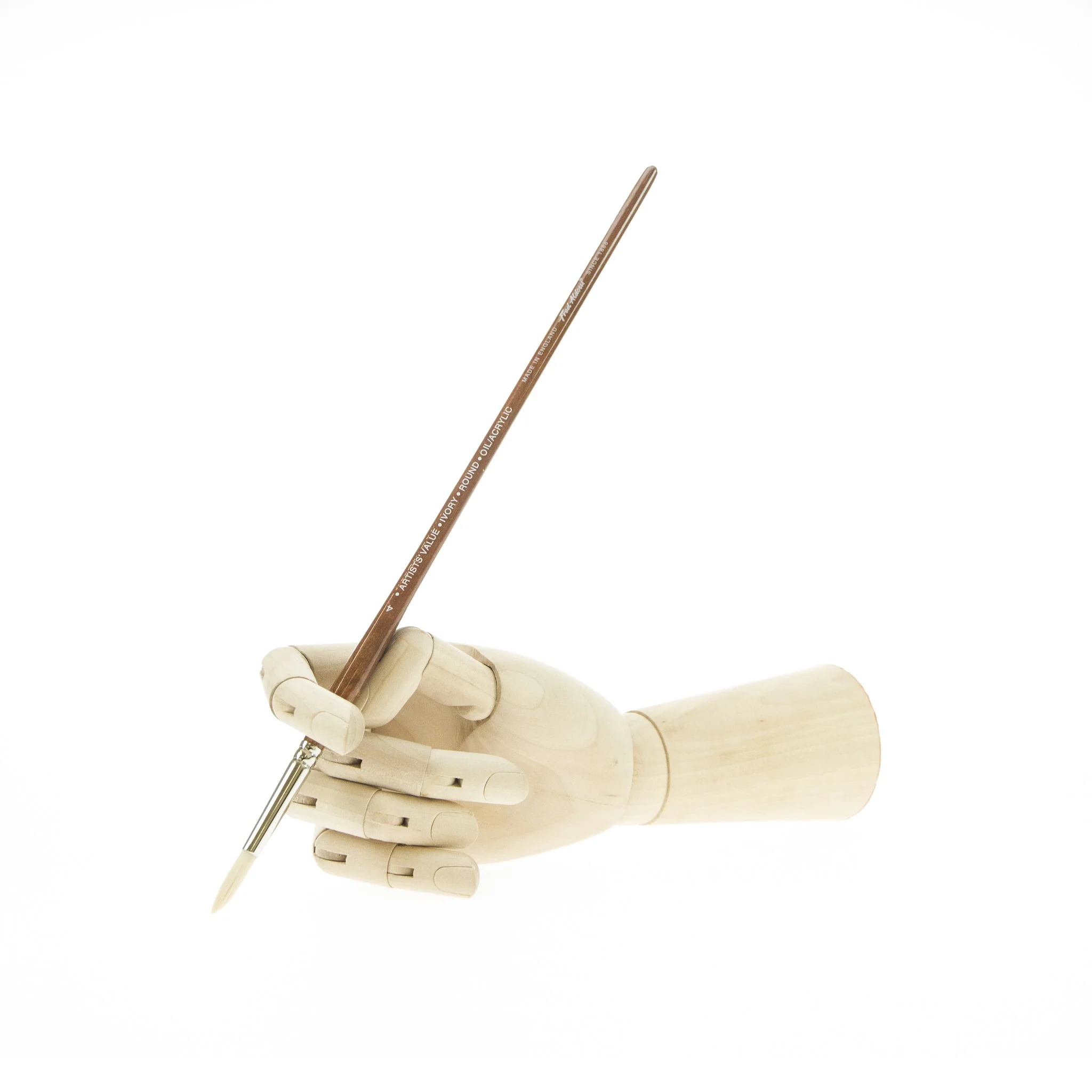 Fred Aldous Brush: Value Ivory - Round - Image 7